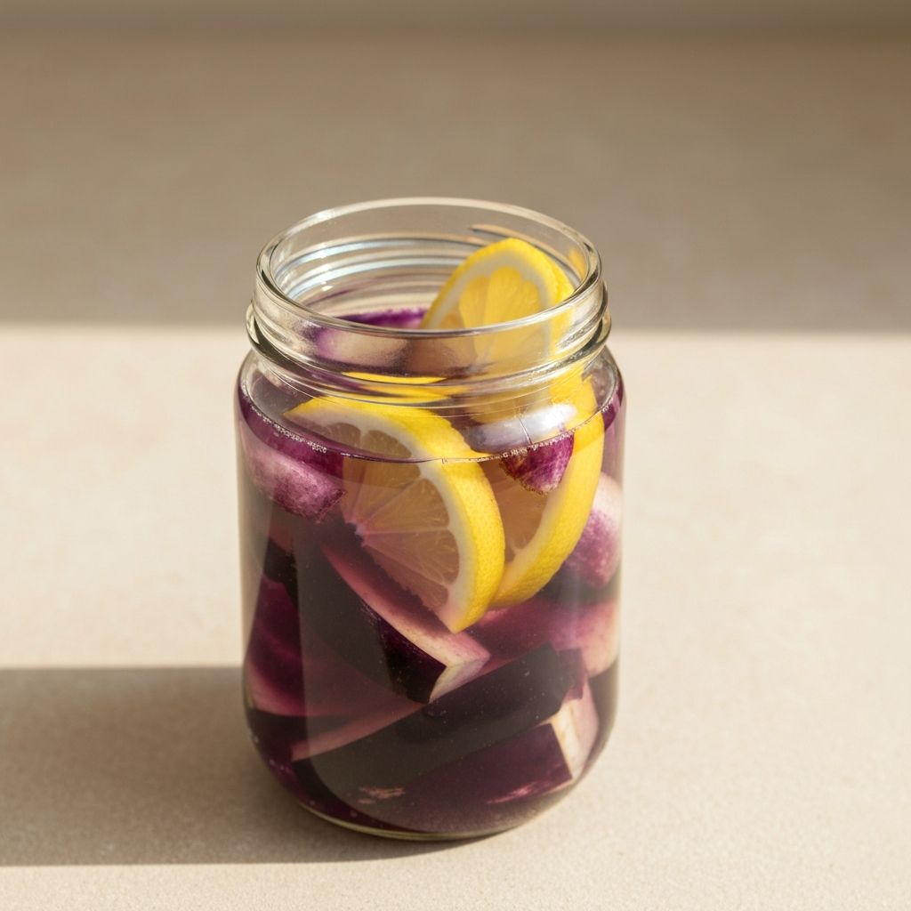 Agua de Berenjena para Adelgazar en Ayunas