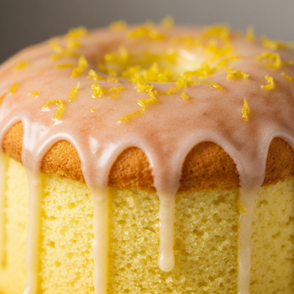 Bizcocho de Limón Esponjoso Casero