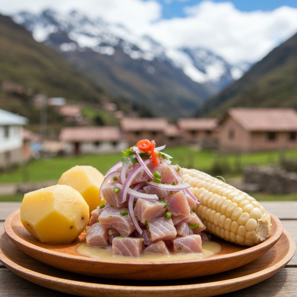 Ceviche de Trucha Andina: La Joya de la Sierra Peruana