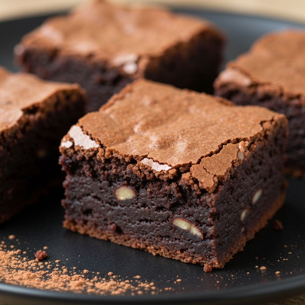 Brownie Fit de Chocolate