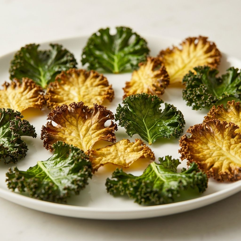 Kale Chips Crujientes