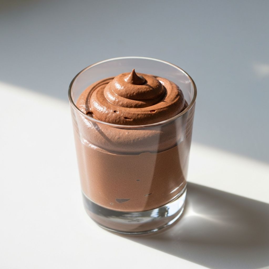 Mousse de Chocolate con Aquafaba