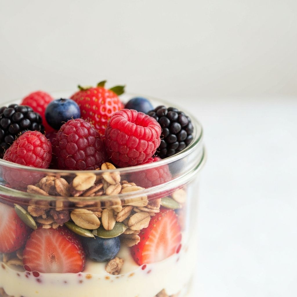 Parfait de Yogur con Granola