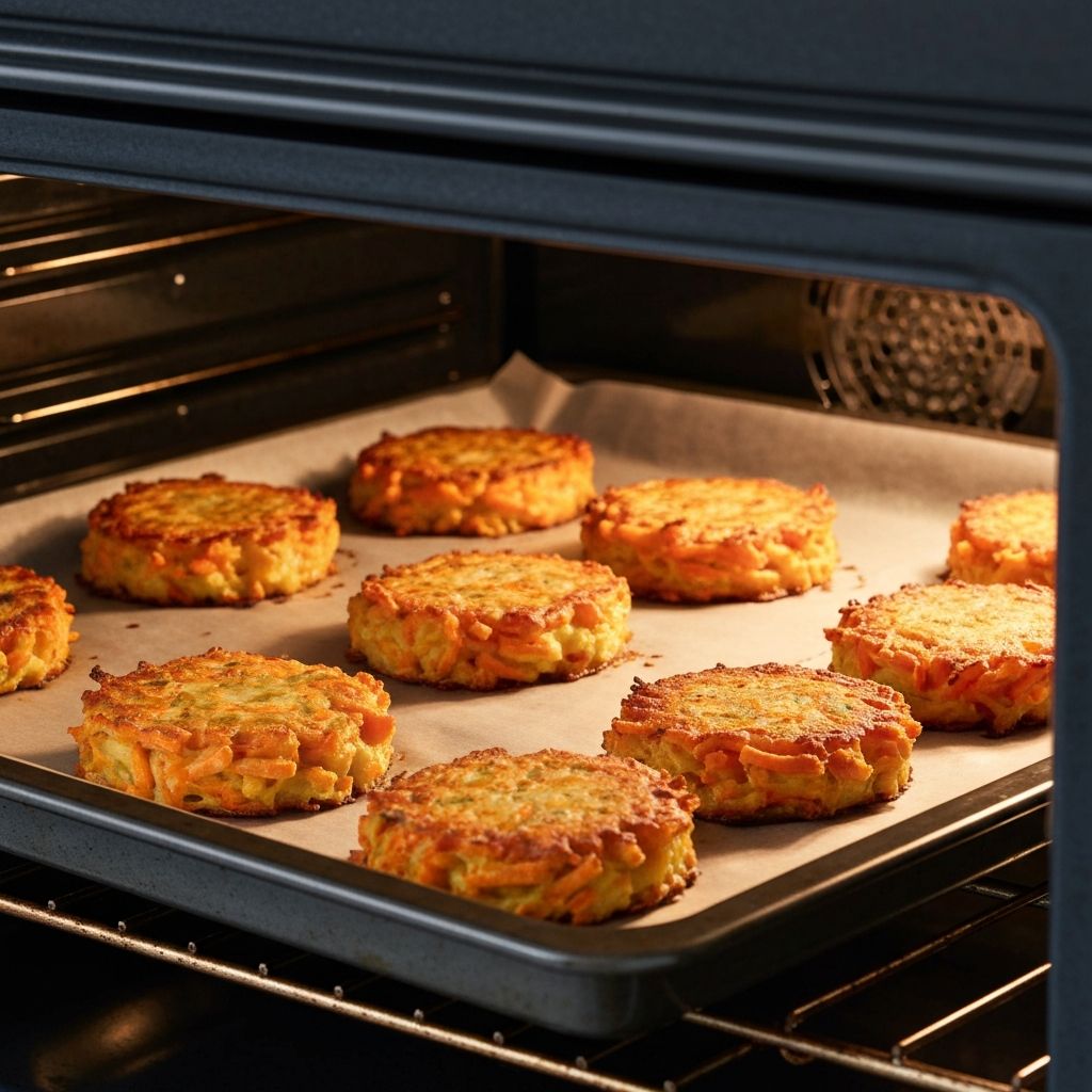 Tortitas de Boniato y Zanahoria